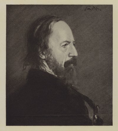 Lord Alfred Tennyson door Joseph after Simpson